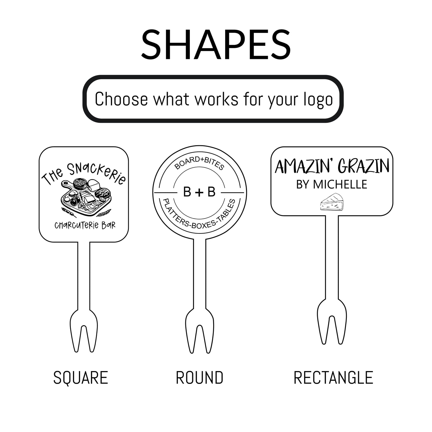 Wood Food Picks