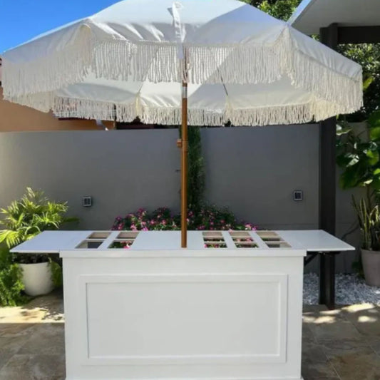 Collapsible Charcuterie Food Cart #0107